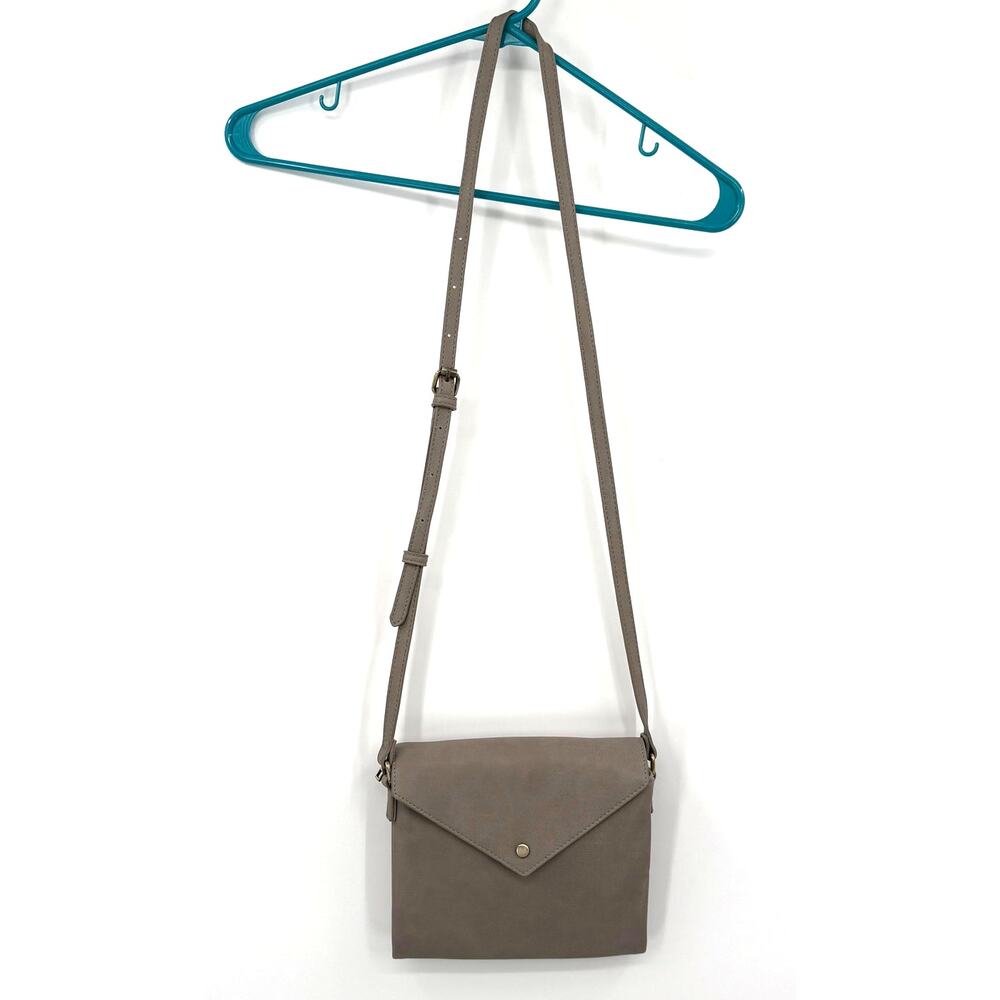 Antik Kraft Crossbody Purse Bag Adjustable Strap Smaller Size Many Pockets Taupe